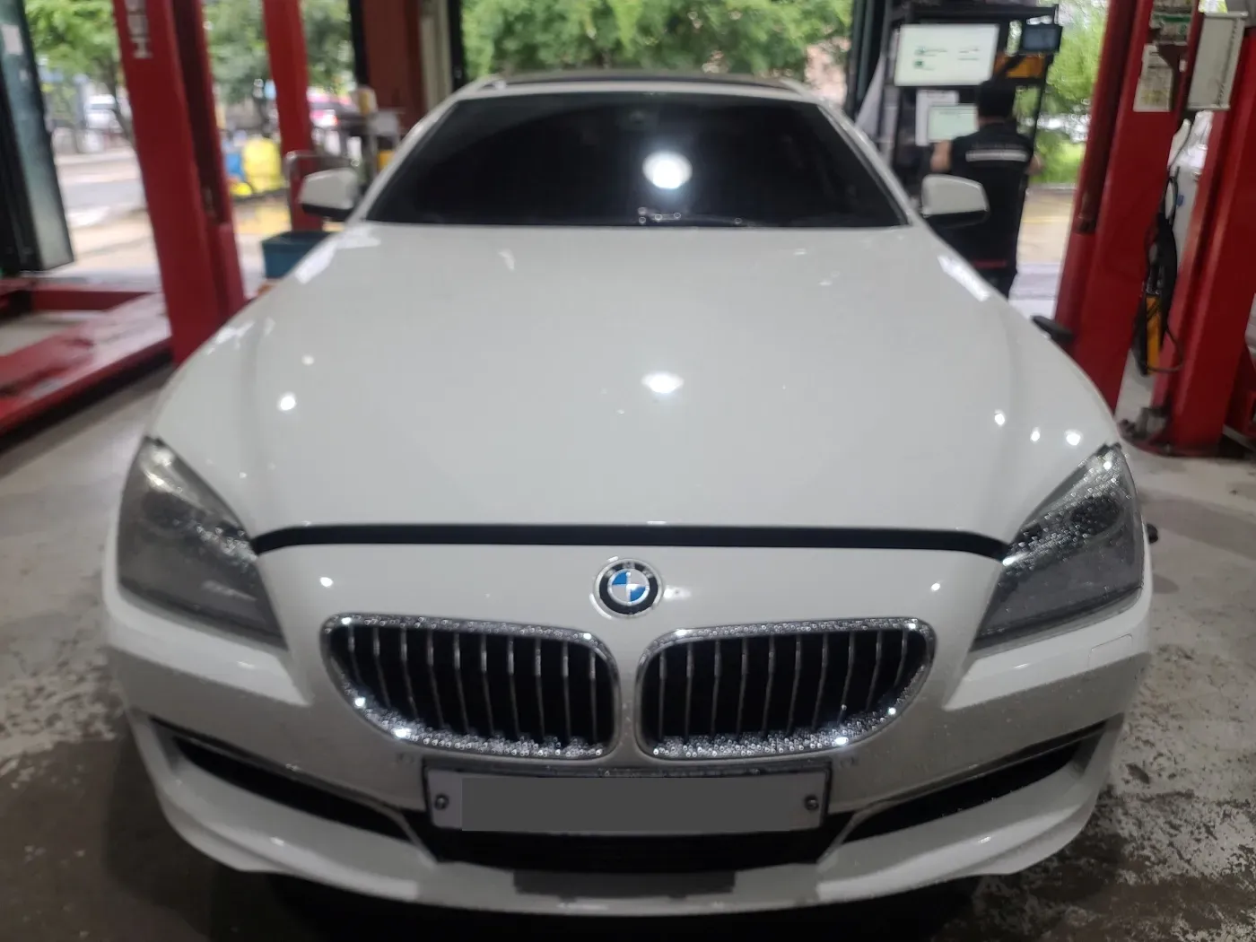 동탄 BMW 640d xDrive 그란쿠페 엔진 경고등 점검 입고