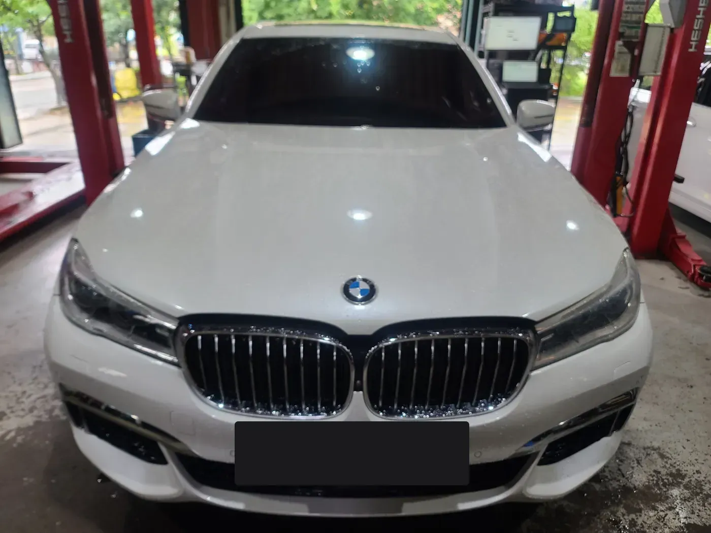 동탄 BMW 740Ld xDrive 차고 주저앉음 입고