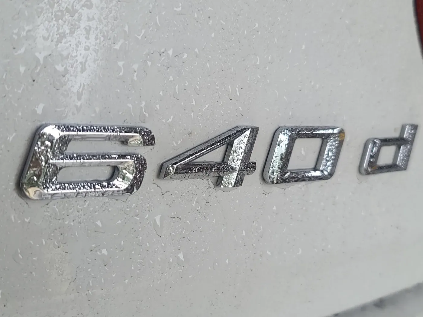 동탄 BMW 640d 트렁크 리드 모델 엠블럼 확인