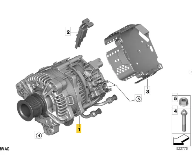 48V 스타터 발전기 진단 데이터 확인