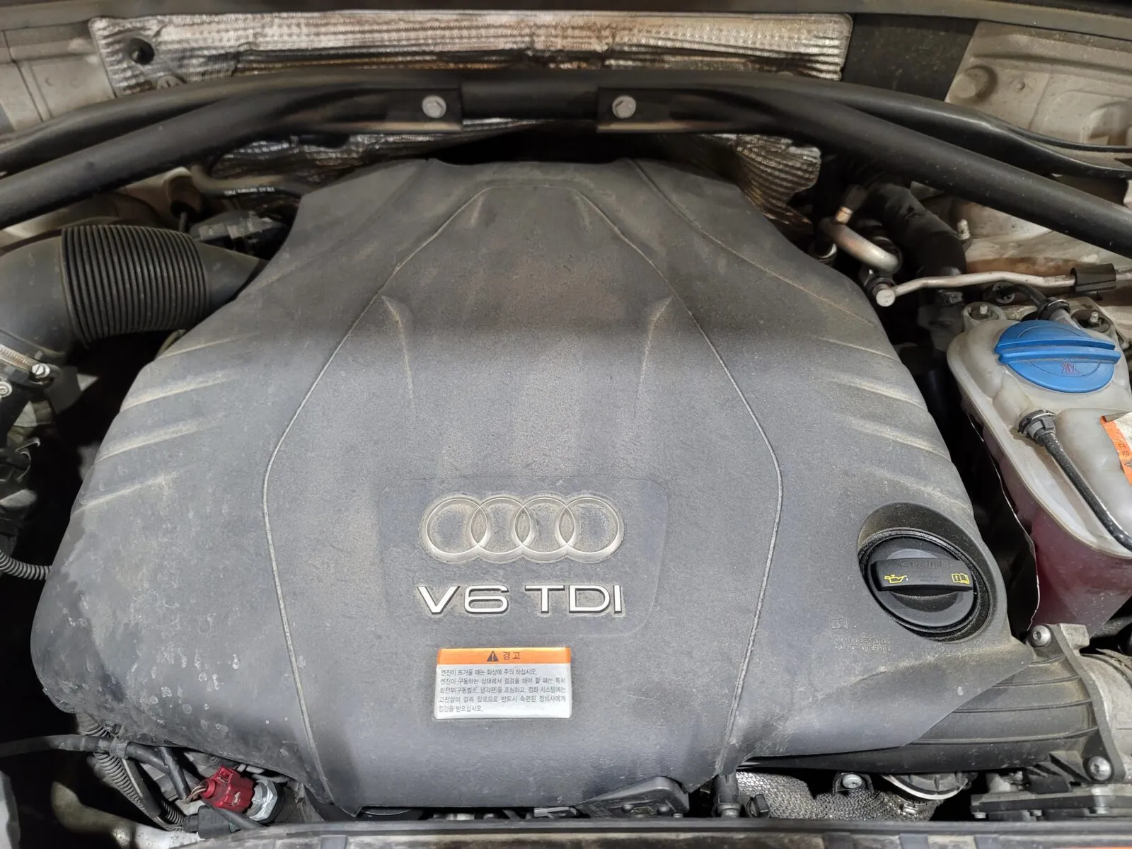 워크베이에 안착된 아우디 Q5 45 TDI