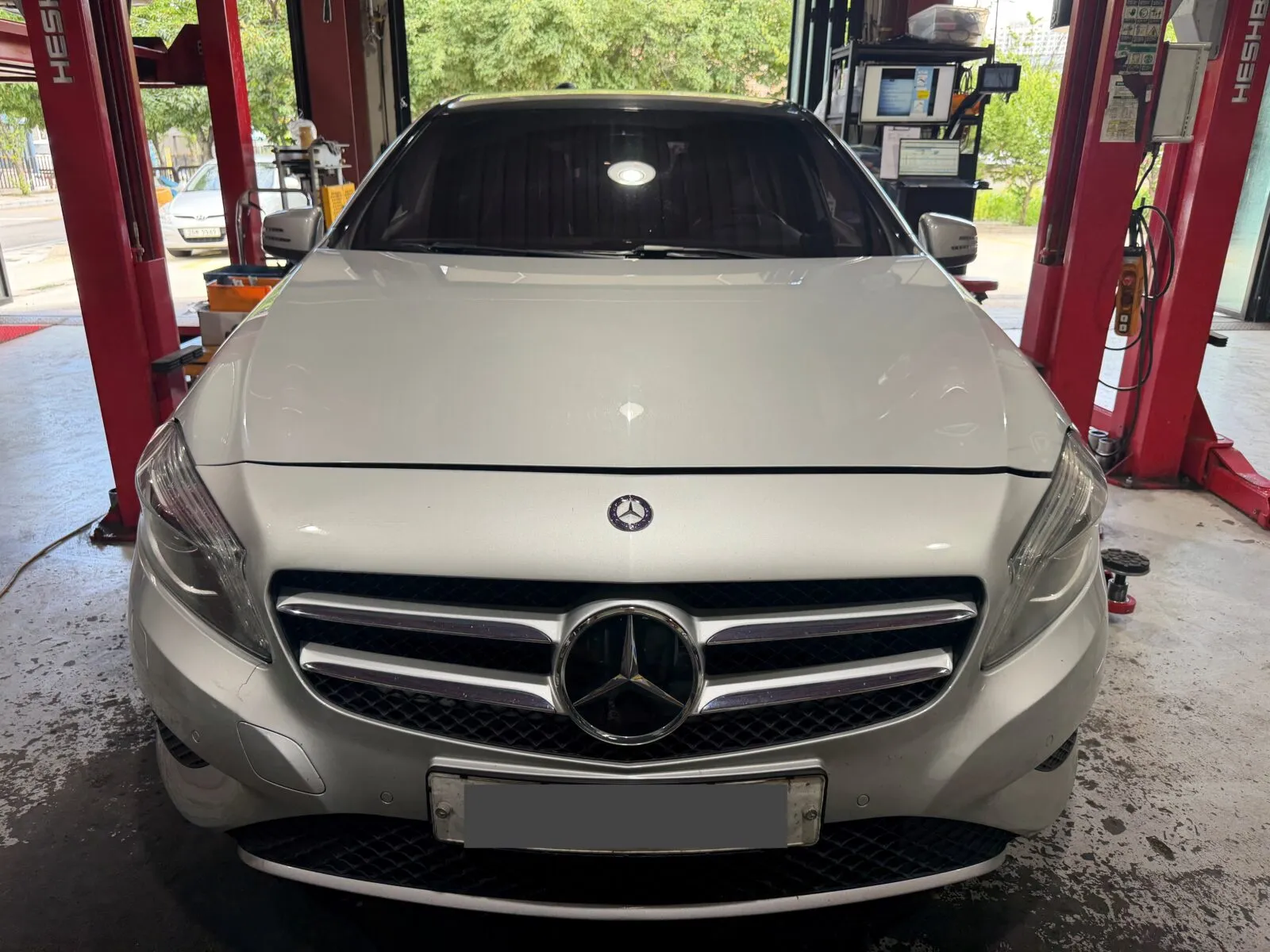 벤츠 A180 CDI 전면