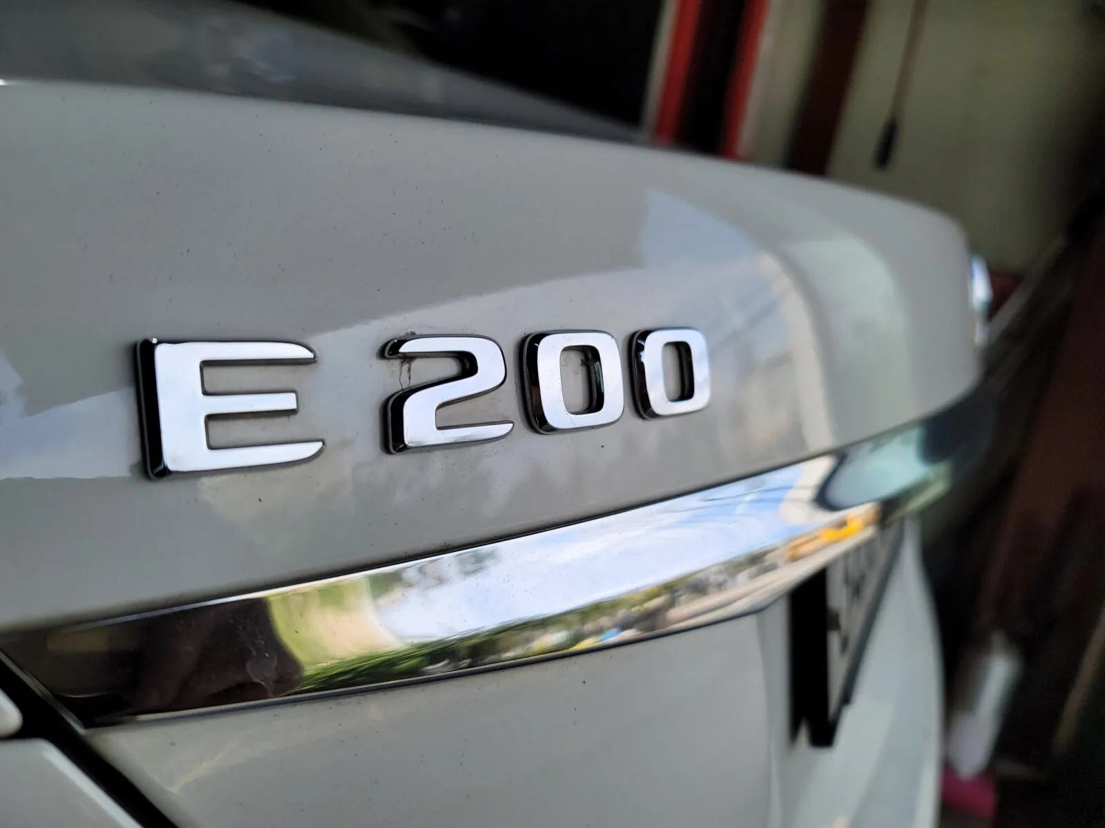 벤츠 E200 측면