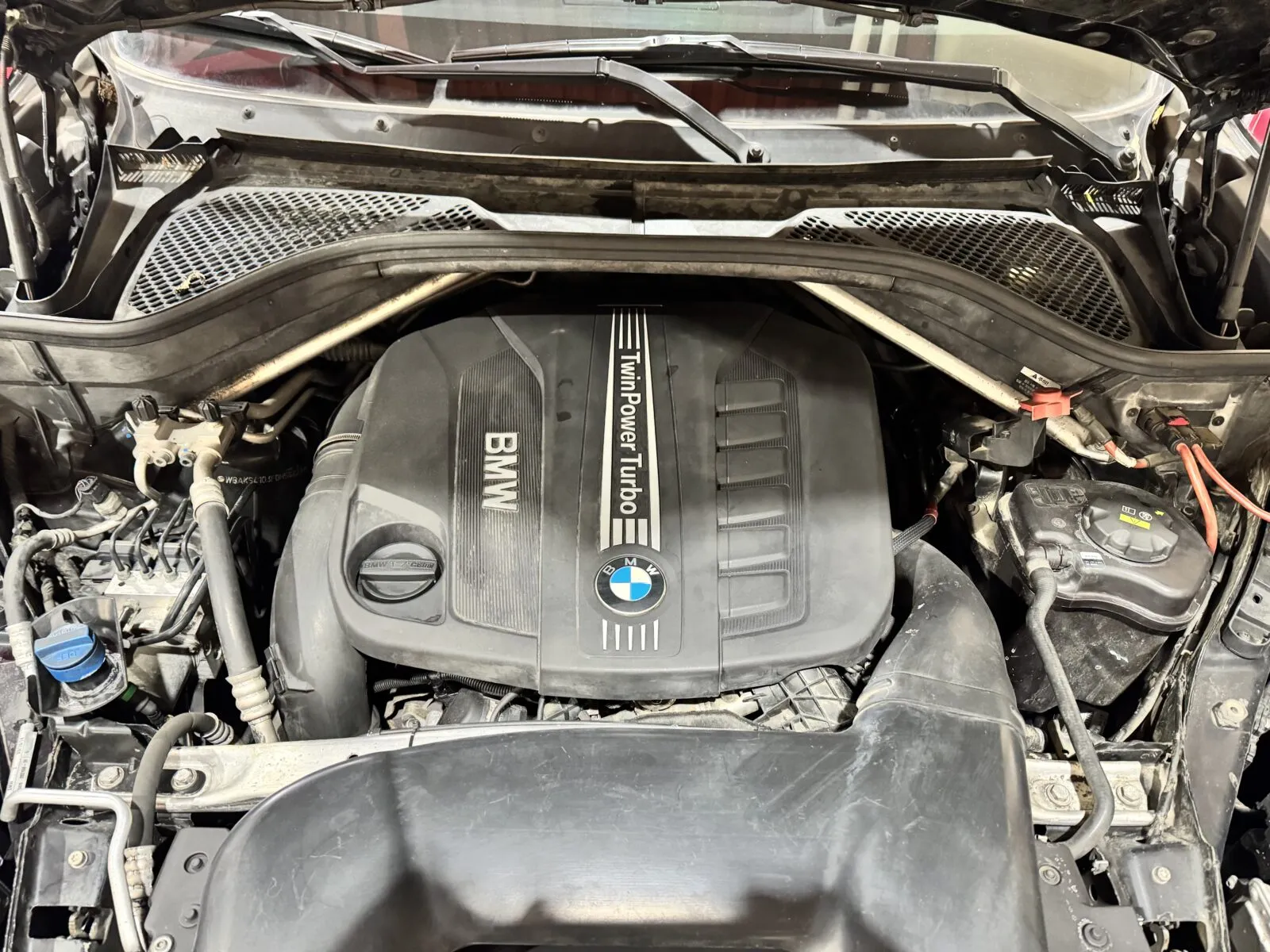 BMW X5 엔진룸 냉간 소음 사전 점검