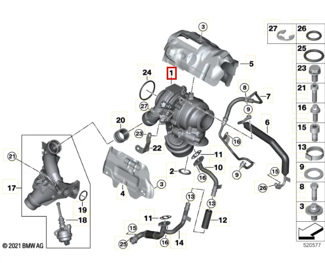 OEM 신품 터보차저