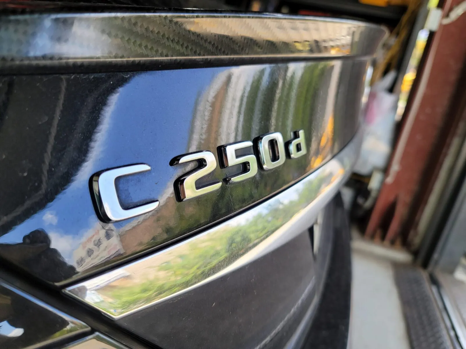 벤츠 C250d 측면