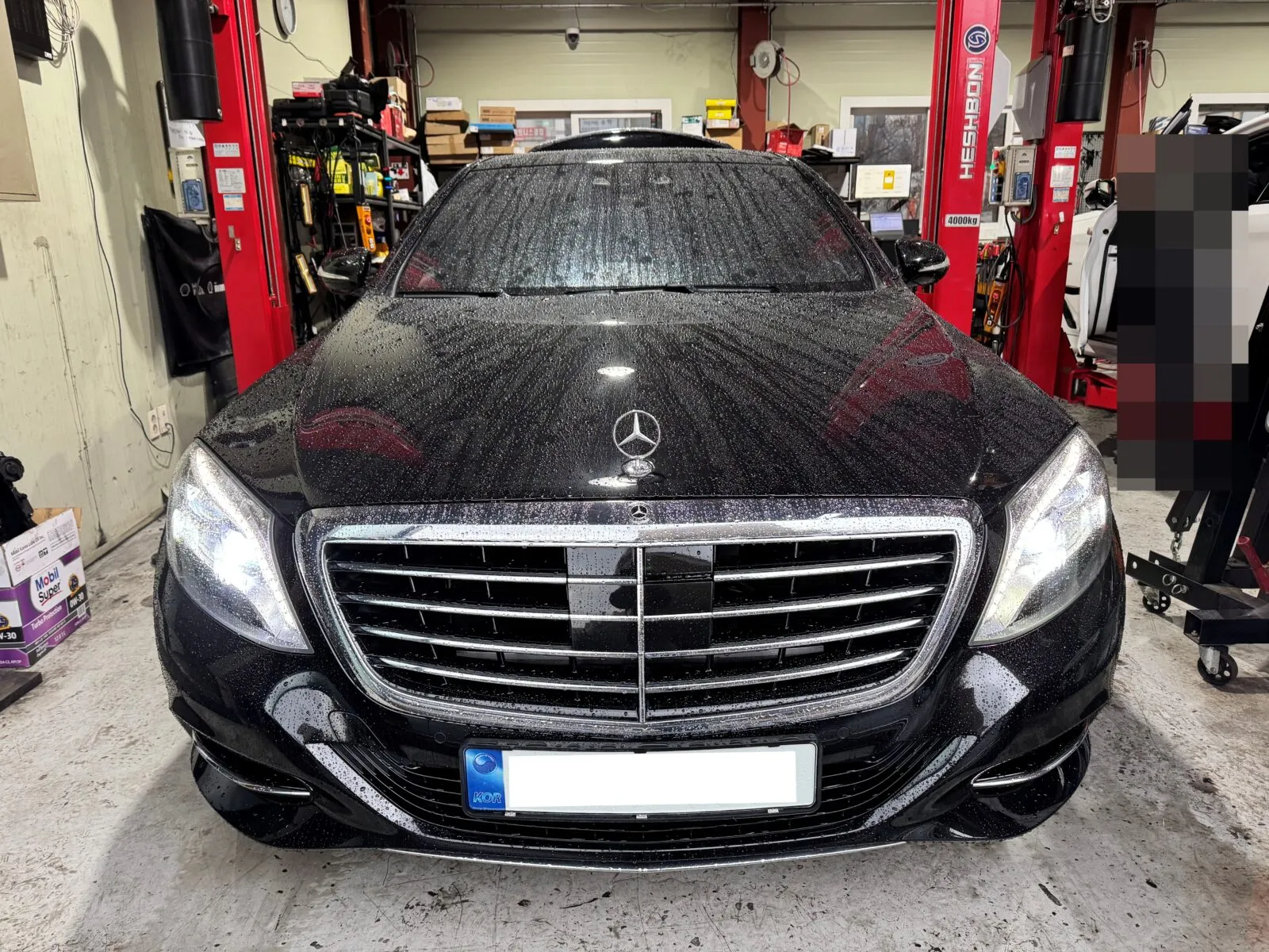 벤츠 S500 4Matic 전면