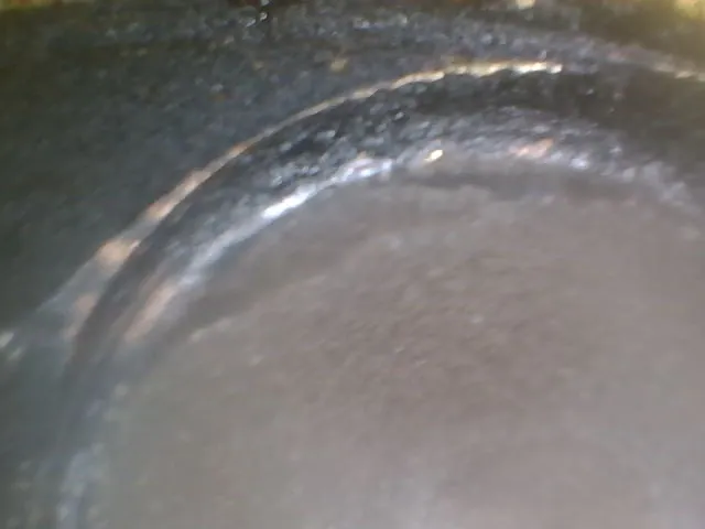 내시경 화면 흡기 밸브 카본 층