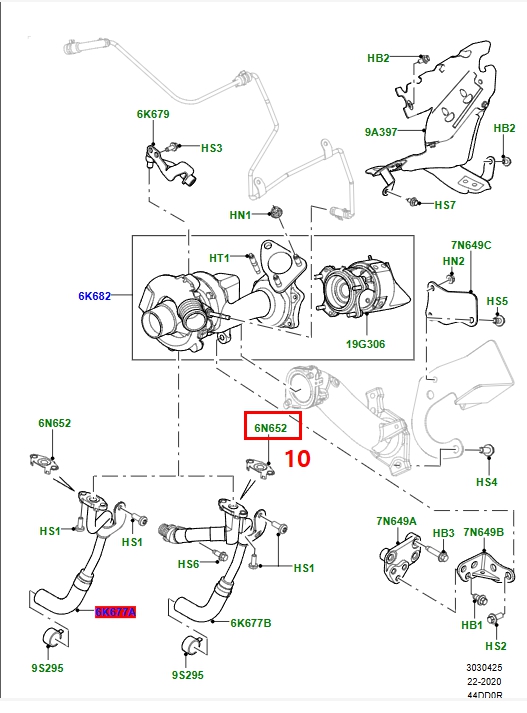 레인지로버 스포츠 4.4D 엔진경고등·출력저하 정밀 점검 및 파워트레인 분해 과정 10 RANGE ROVER SPORT 4
