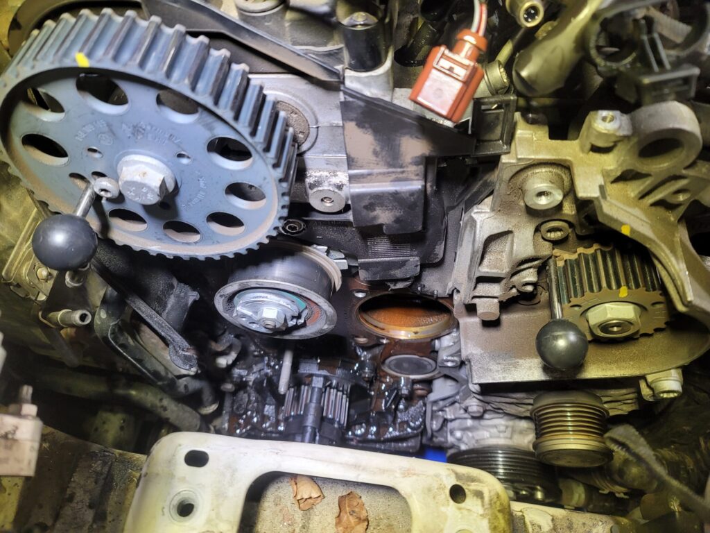 폭스바겐 아테온 타이밍벨트·워터펌프 세트 교환 정비 20 VW ARTEON TIMING 11