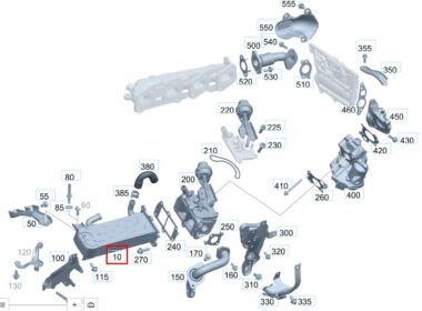 benz c250d egr cooler leak 1 1
