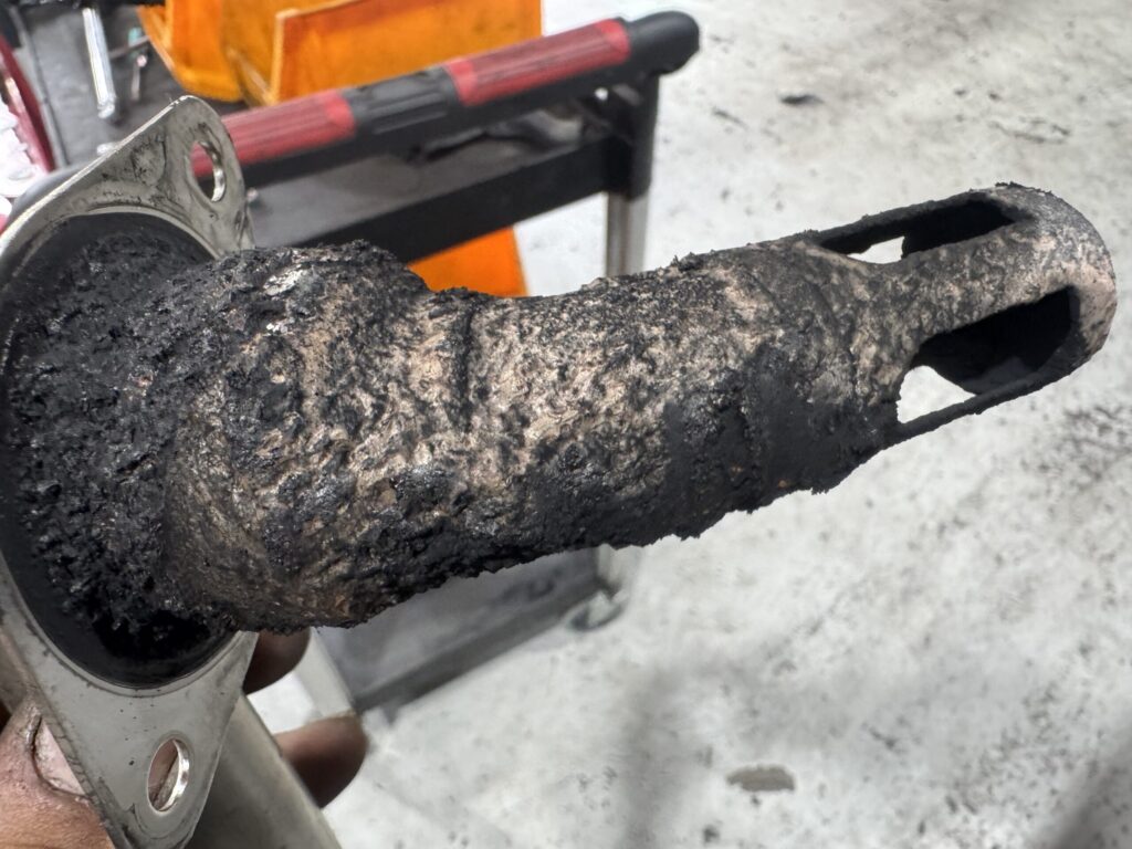 benz c250d egr cooler leak 13 1