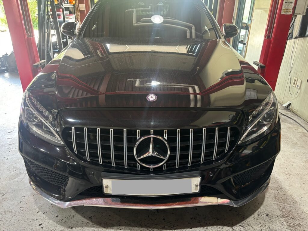 benz c250d egr cooler leak 40