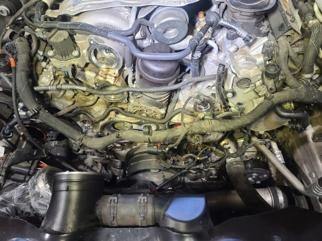 포르쉐 파나메라 4 냉각수 소모 및 워터펌프 개선형 정비 사례 28 porsche panamera4 21