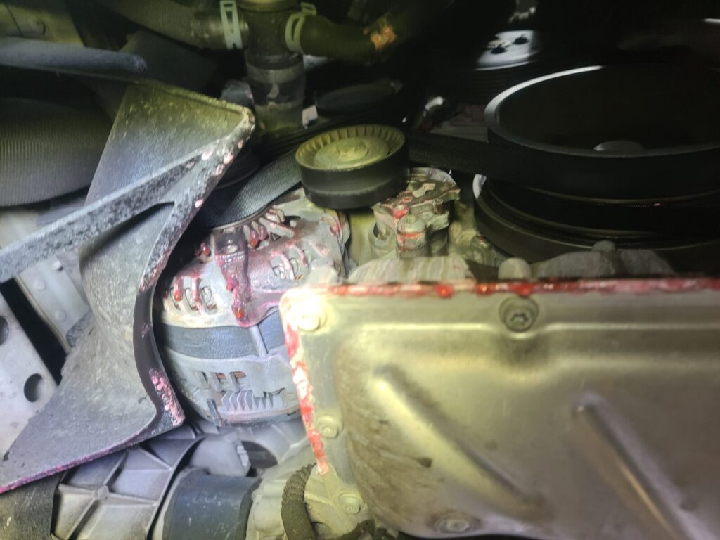 포르쉐 파나메라 4 냉각수 소모 및 워터펌프 개선형 정비 사례 14 porsche panamera4 5